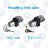 CRK-253A2L Công tắc xoay 3 vị trí Hanyoung chuẩn, BH chính hãng