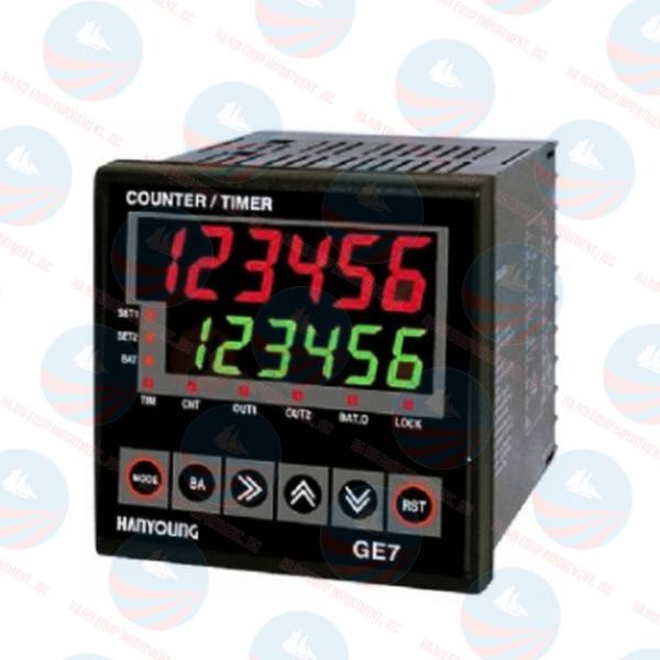 GE7-P62A Counter / Timer Hanyoung chuẩn, BH chính hãng GE7-P62A Counter / Timer Hanyoung chuẩn, BH chính hãng