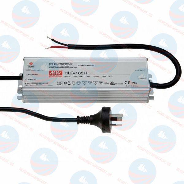 HLG-185H-24AB Bộ nguồn LED Meanwell chuẩn, BH chính hãng HLG-185H-24AB Bộ nguồn LED Meanwell chuẩn, BH chính hãng