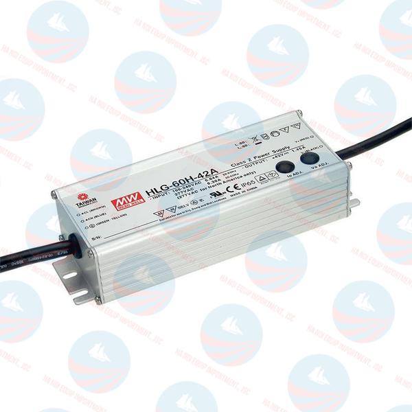 HLG-60H-42B Bộ nguồn LED Meanwell chuẩn, BH chính hãng HLG-60H-42B Bộ nguồn LED Meanwell chuẩn, BH chính hãng