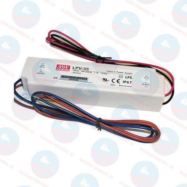 LPV-35-5 Bộ nguồn LED Meanwell chuẩn, BH chính hãng LPV-35-5 Bộ nguồn LED Meanwell chuẩn, BH chính hãng