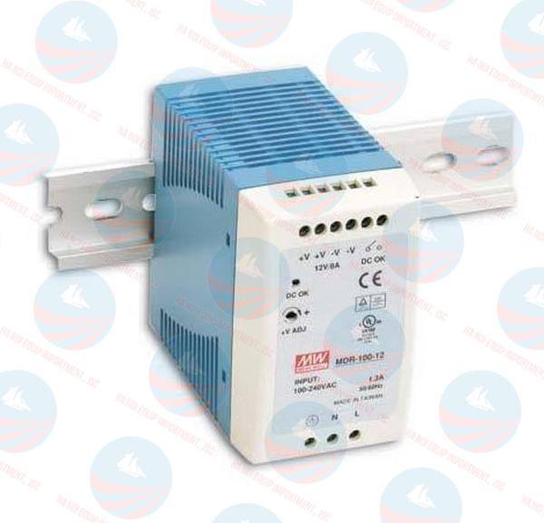 MDR-100-24 Bộ nguồn Meanwell chuẩn, BH chính hãng MDR-100-24 Bộ nguồn Meanwell chuẩn, BH chính hãng