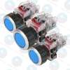 MRF-NM2Y Nút nhấn nhả Hanyoung chuẩn, BH chính hãng
