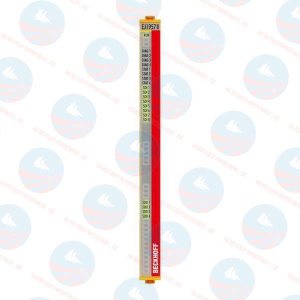 EJ1957 EtherCAT plug-in module, 8-channel digital input + 4-channel digital output, 24 V DC, 0.5 A, TwinSAFE, TwinSAFE Logic Beckhoff chuẩn, BH chính hãng EJ1957 EtherCAT plug-in module, 8-channel digital input + 4-channel digital output, 24 V DC, 0.5 A, TwinSAFE, TwinSAFE Logic Beckhoff chuẩn, BH chính hãng