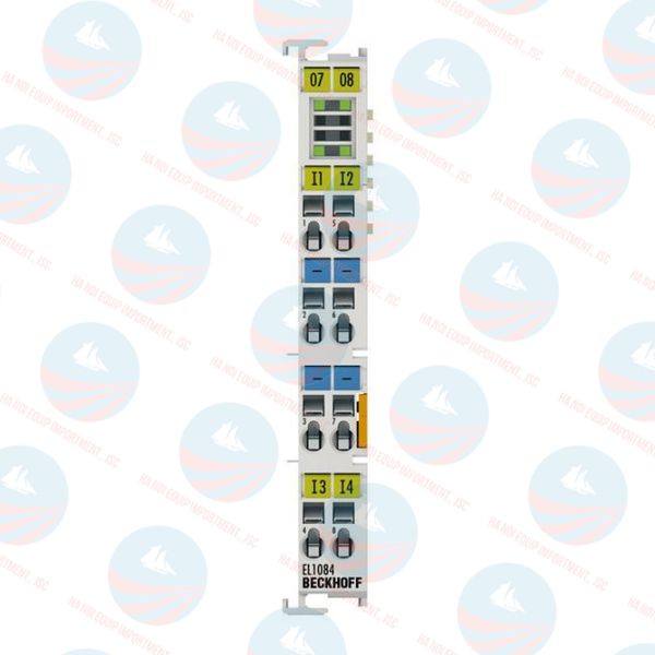 EL1084 EtherCAT Terminal, 4-channel digital input, 24 V DC, 3 ms, ground switching Beckhoff chuẩn, BH chính hãng EL1084 EtherCAT Terminal, 4-channel digital input, 24 V DC, 3 ms, ground switching Beckhoff chuẩn, BH chính hãng