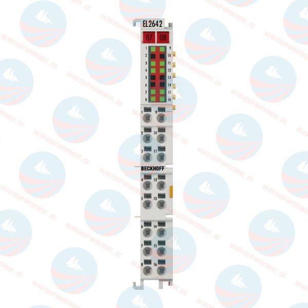EL2642 EtherCAT Terminal, 2-channel reed output, multiplexer, 48 V AC/DC, 0.5 A, potential-free, 1 x 4 Beckhoff chuẩn, BH chính hãng EL2642 EtherCAT Terminal, 2-channel reed output, multiplexer, 48 V AC/DC, 0.5 A, potential-free, 1 x 4 Beckhoff chuẩn, BH chính hãng