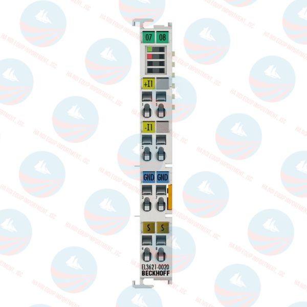 EL3621-0020 EtherCAT Terminal, 1-channel analog input, current, 4…20 mA, 24 bit, high-precision, factory calibrated Beckhoff chuẩn, BH chính hãng EL3621-0020 EtherCAT Terminal, 1-channel analog input, current, 4…20 mA, 24 bit, high-precision, factory calibrated Beckhoff chuẩn, BH chính hãng