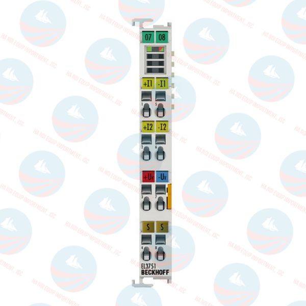 EL3751 EtherCAT Terminal, 1-channel analog input, multi-function, 24 bit, 10 ksps Beckhoff chuẩn, BH chính hãng EL3751 EtherCAT Terminal, 1-channel analog input, multi-function, 24 bit, 10 ksps Beckhoff chuẩn, BH chính hãng