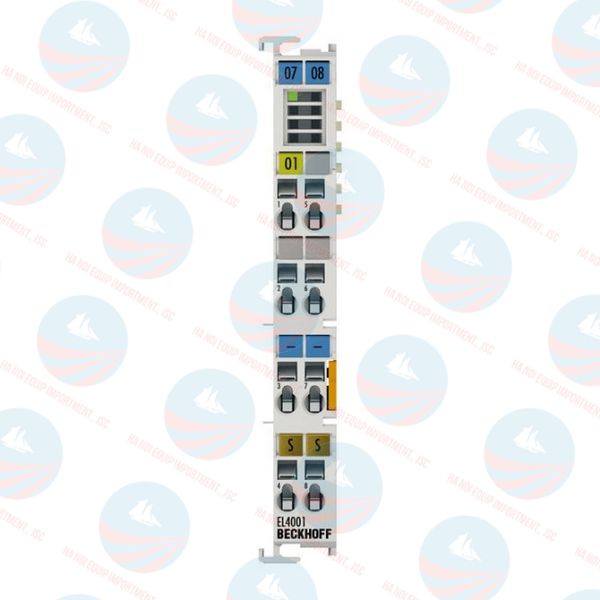 EL4001 EtherCAT Terminal, 1-channel analog output, voltage, 0…10 V, 12 bit Beckhoff chuẩn, BH chính hãng EL4001 EtherCAT Terminal, 1-channel analog output, voltage, 0…10 V, 12 bit Beckhoff chuẩn, BH chính hãng