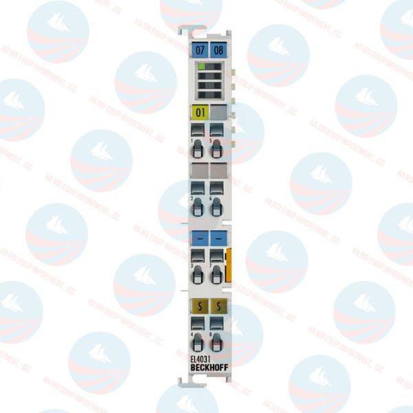 EL4031 EtherCAT Terminal, 1-channel analog output, voltage, ±10 V, 12 bit Beckhoff chuẩn, BH chính hãng EL4031 EtherCAT Terminal, 1-channel analog output, voltage, ±10 V, 12 bit Beckhoff chuẩn, BH chính hãng