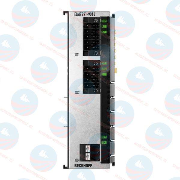 ELM7221-9016 EtherCAT Terminal, 1-channel motion interface, servo motor, 48 V DC, 8 A, OCT, STO, TwinSAFE Logic Beckhoff chuẩn, BH chính hãng ELM7221-9016 EtherCAT Terminal, 1-channel motion interface, servo motor, 48 V DC, 8 A, OCT, STO, TwinSAFE Logic Beckhoff chuẩn, BH chính hãng