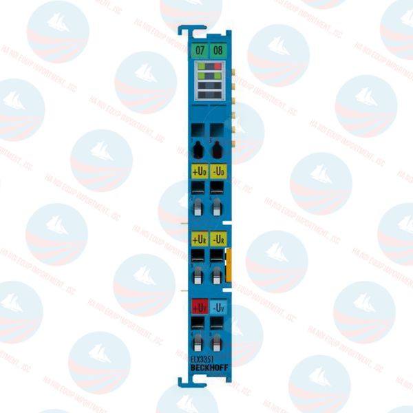 ELX3351 EtherCAT Terminal, 1-channel analog input, measuring bridge, full bridge, 24 bit, Ex i Beckhoff chuẩn, BH chính hãng ELX3351 EtherCAT Terminal, 1-channel analog input, measuring bridge, full bridge, 24 bit, Ex i Beckhoff chuẩn, BH chính hãng