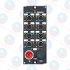 EP9208-1035 EtherCAT Box, 8-channel power distribution, passive, M12, L-coded Beckhoff chuẩn, BH chính hãng