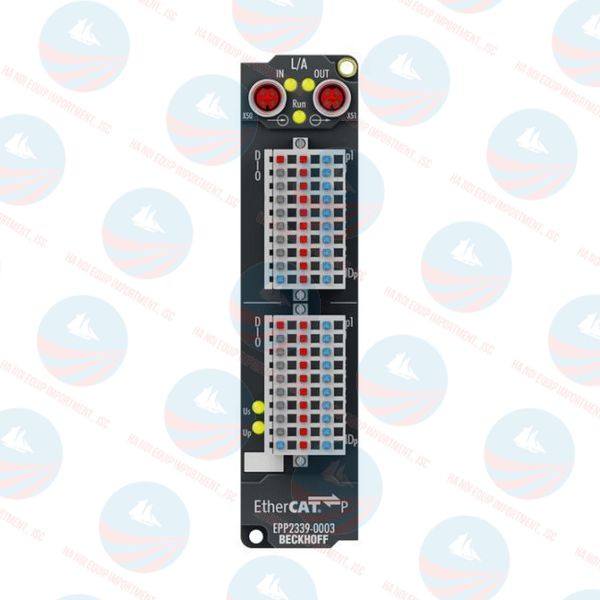 EPP2339-0003 EtherCAT P Box, 16-channel digital combi, 24 V DC, 3 ms, 0.5 A, IP 20 connector Beckhoff chuẩn, BH chính hãng EPP2339-0003 EtherCAT P Box, 16-channel digital combi, 24 V DC, 3 ms, 0.5 A, IP 20 connector Beckhoff chuẩn, BH chính hãng