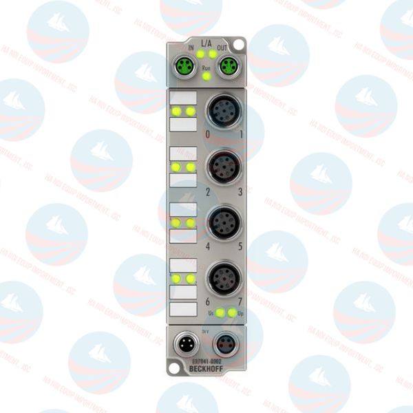 ER7041-0002 EtherCAT Box, 1-channel motion interface, stepper motor, 48 V DC, 5 A, M12, with incremental encoder, zinc die-cast Beckhoff chuẩn, BH chính hãng ER7041-0002 EtherCAT Box, 1-channel motion interface, stepper motor, 48 V DC, 5 A, M12, with incremental encoder, zinc die-cast Beckhoff chuẩn, BH chính hãng