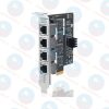 FC9024 Infrastructure, 4-channel fieldbus card, Ethernet, 1 Gbit/s, PCI express, RJ45Beckhoff chuẩn, BH chính hãng