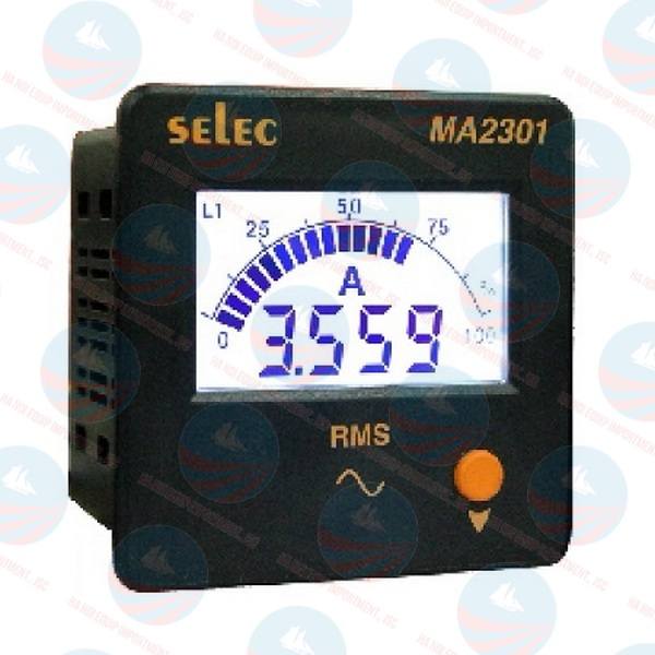 MA2301 Đồng hồ đo dòng điện Selec chuẩn, BH chính hãng MA2301 Đồng hồ đo dòng điện Selec chuẩn, BH chính hãng