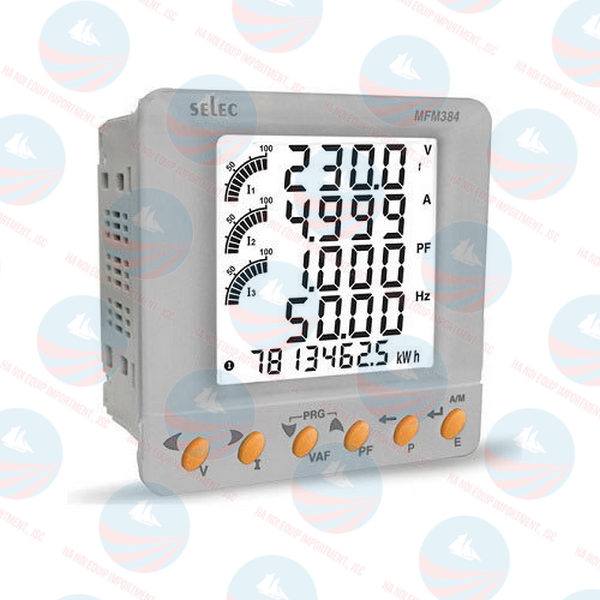 MFM384-C Đồng hồ đo điện đa năng Selec chuẩn, BH chính hãng MFM384-C Đồng hồ đo điện đa năng Selec chuẩn, BH chính hãng