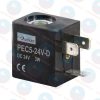 PEC5-24V Cuộn coil van điện từ Parker chuẩn, BH chính hãng