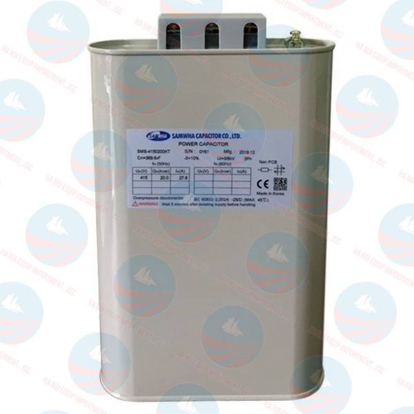 SMS-45010KT 10kVAr Tụ bù Samwha chuẩn, BH chính hãng SMS-45010KT 10kVAr Tụ bù Samwha chuẩn, BH chính hãng