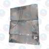 Điện trở inox ốp dẹp dài 320 rộng 150 380v CA865 chuẩn, BH dài
