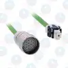 Cáp Servo Schneider Lexium VW3M8122R100, VW3M8122R050 chuẩn, BH chính hãng